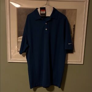 Nike Men's Deep Blue Polo Shirt